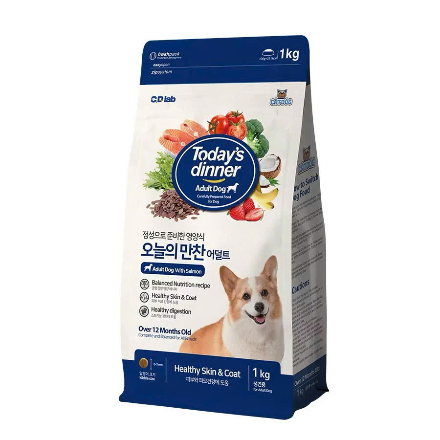 Today’s Dinner Adult Dog With Salmon (1kg)